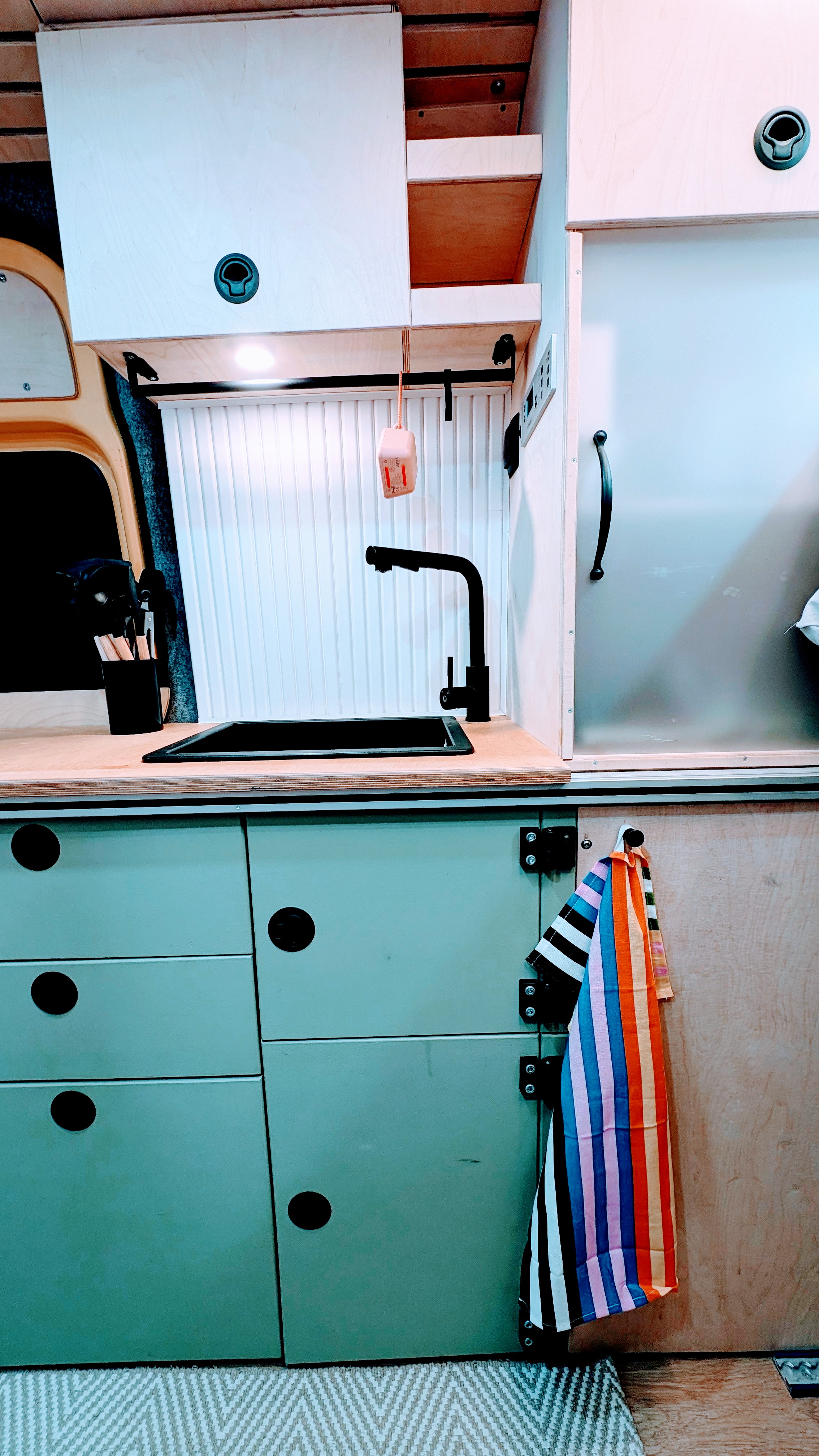 Küchenspüle, nordic.stay.camper