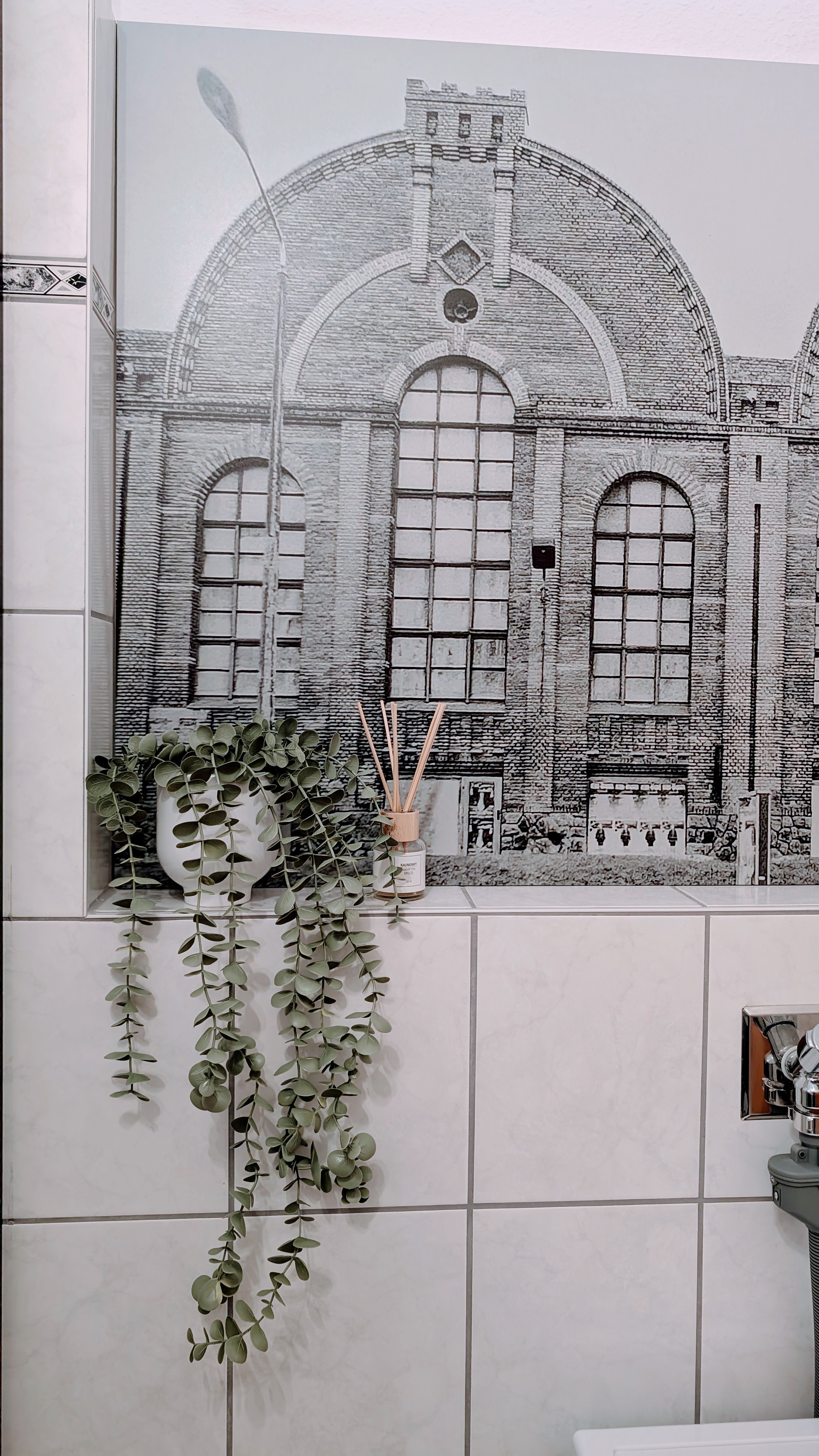 Historischer Chemnitz-Druck im Bad Nordic Nest